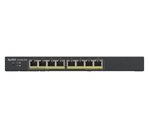Zyxel 8p GS1900-8HP (8x10/100/1000Mbit PoE) - 1602441 - zdjęcie 4